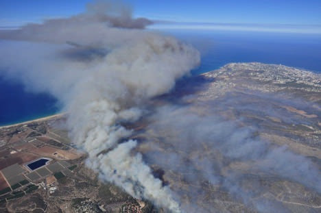 The 2010 Carmel heights fires (Wikipedia)