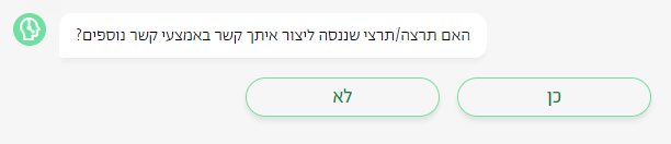 שאלת בחירה בצ'ט